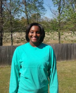 Kamesha Adams, rising junior at LeMoyne-Owen College, undergraduate student (May 2017-Present)